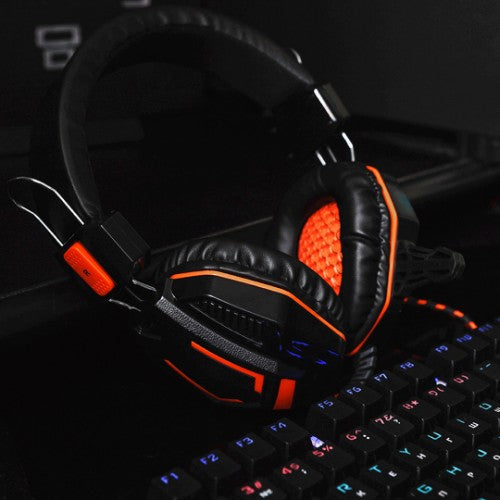 Canyon Multiplatform Gaming Headset Wired Head-band Black, Orange