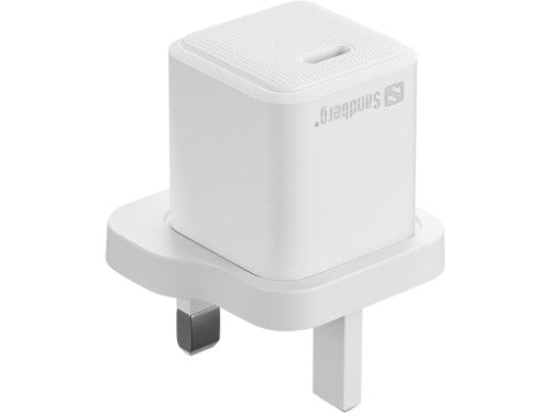 Sandberg USB-C AC 20W Charger UK + Lightning 1M