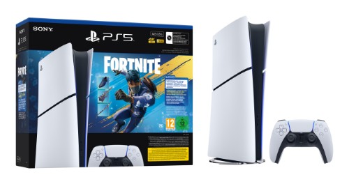 Sony PlayStation 5 (model group - Slim) Digital Edition, Fortnite Flowering Chaos Bundle