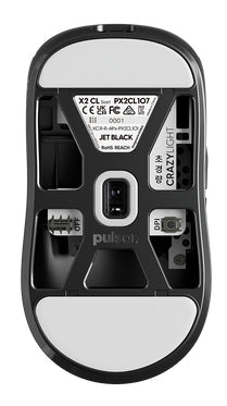 PULSAR X2 CrazyLight mouse Gaming Ambidextrous RF Wireless + USB Type-C Optical 32000 DPI