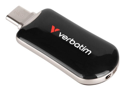 Verbatim Plectra USB-C Flash Drive Black 64GB