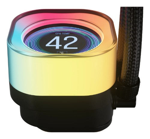 Corsair iCUE LINK TITAN 240 RX LCD Processor Air cooler 12 cm Black 1 pc(s)