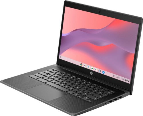 HP Fortis G1i 14 Chromebook Intel® N N150 35.6 cm (14") HD 4 GB LPDDR5-SDRAM 32 GB eMMC Wi-Fi 6 (802.11ax) ChromeOS Black