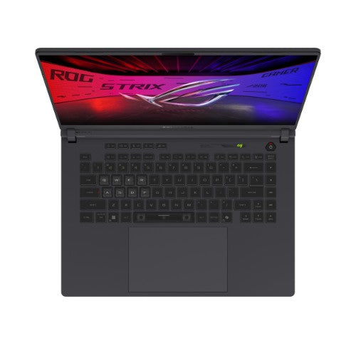 ASUS ROG Strix G16 G615LP-TS203W Intel Core Ultra 9 290HX Plus Laptop 40.6 cm (16") 2.5K 32 GB DDR5-SDRAM 1 TB SSD NVIDIA® GeForce RTX™ 5070 Laptop GPU Wi-Fi 7 (802.11be) Windows 11 Home Grey, Green