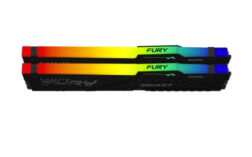 Kingston Technology FURY Beast 64GB 6000MT/s DDR5 CL36 DIMM (Kit of 2) RGB