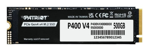 Patriot Memory P400 V4 500 GB M.2 PCI Express 4.0 NVMe