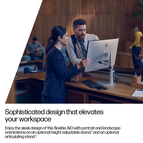 HP EliteStudio 8 All-in-One G1i 27 inch Desktop AI PC Intel Core Ultra 7 68.6 cm (27") 2560 x 1440 pixels 24 GB DDR5-SDRAM Windows 11 Pro Wi-Fi 7 (802.11be)