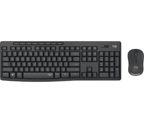 Logitech 920-009794 keyboard Mouse included Office RF Wireless QWERTZ German Graphite