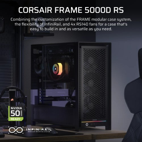 Corsair FRAME 5000D RS Midi Tower Black