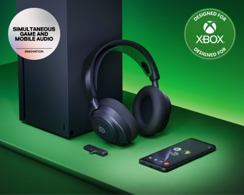 Steelseries Arctis Nova 7X Headset Wired & Wireless Head-band Gaming USB Type-C Bluetooth Black, Green