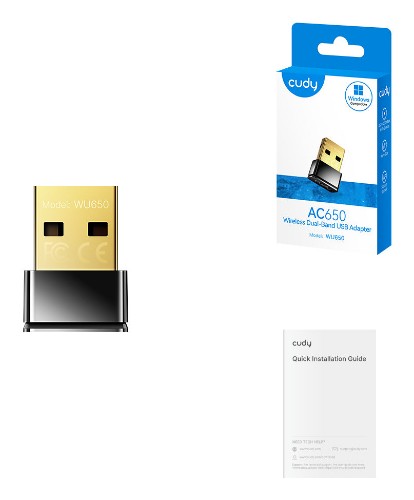 Cudy WU650 network card WLAN 433 Mbit/s