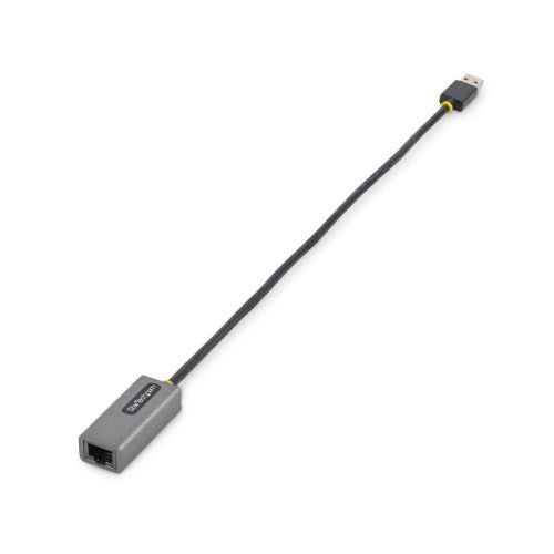 StarTech.com USB 3.0 to Gigabit Ethernet Network Adapter - 10/100/1000 Mbps, USB to RJ45, USB 3.0 to LAN Adapter, USB 3.0 Ethernet Adapter (GbE), 11in Attached Cable, Driverless Install