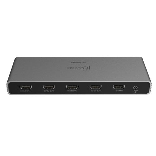 j5create JDSH814 8K HDMI™ 2.1 4-Way Splitter