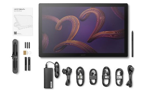 Wacom Cintiq Pro 22 graphic tablet Black 476 x 268 mm USB