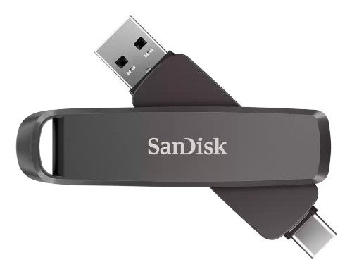 SanDisk SDDDE1-512G-G46 USB flash drive 512 GB USB Type-C/USB Type-A 3.2 Gen 2 (3.1 Gen 2) Black