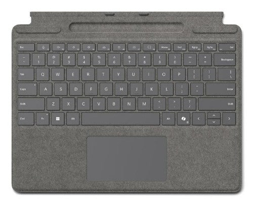 Microsoft Surface Pro Keyboard with pen storage for Business QWERTZ German Microsoft Cover port Platinum