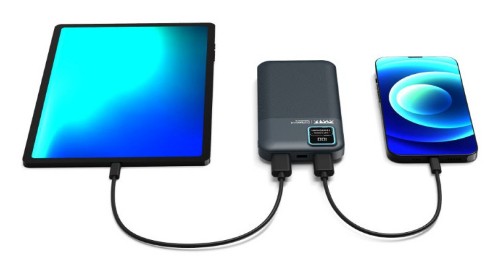 Port Designs 907001 power bank Lithium Polymer (LiPo) 10000 mAh Black
