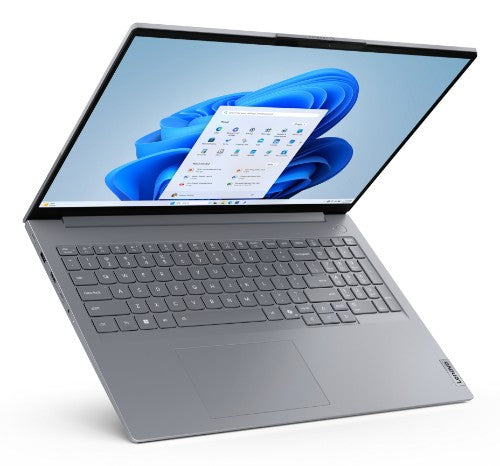 Lenovo ThinkBook 16 G8 IAL Intel Core Ultra 5 225U Laptop 40.6 cm (16") WUXGA 16 GB DDR5-SDRAM 512 GB SSD Wi-Fi 6E (802.11ax) Windows 11 Pro German Grey