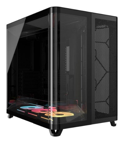 Corsair AIR 5400 LX-R RGB iCUE LINK Midi Tower Black