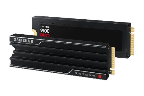 Samsung 9100 PRO Heatsink PCIe® 5.0 NVMe™ M.2 SSD - 4 TB