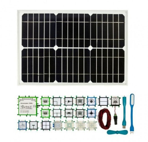 ALLNET 133574 development board accessory Solar set Black