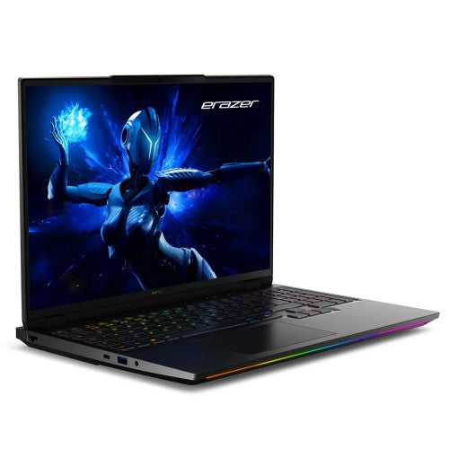 ERAZER Beast 16 X10 (MD 600093) UK Intel Core Ultra 9 290HX Plus Laptop 40.6 cm (16") Quad HD+ 64 GB DDR5-SDRAM 2 TB SSD NVIDIA GeForce RTX 5090 Wi-Fi 7 (802.11be) Windows 11 Home Black