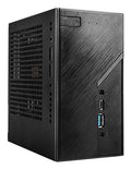 Asrock DeskMini X600/USB4 1.92L sized PC Black AMD X600 Socket AM5