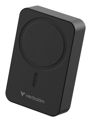 Verbatim Charge 'n' Go Essentials Power Bank Magnetic Wireless 20000 mAh Black