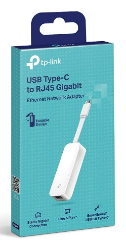 TP-Link USB Type-C to RJ45 Gigabit Ethernet Network Adapter