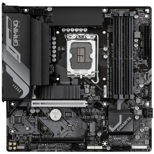 GIGABYTE B760M GAMING X DDR4 GEN5 Motherboard - Supports 14th Gen. Intel Core CPUs, 8+1+1 phases VRM, up to 3200MHz DDR4, 2xPCIe 4.0 M.2, 2.5 GbE LAN, USB 3.2 Gen 1