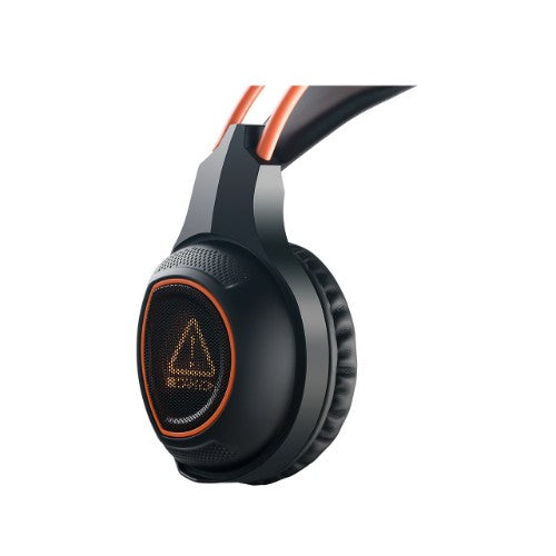 Canyon CND-SGHS7 headphones/headset Wired Head-band Gaming Black, Orange
