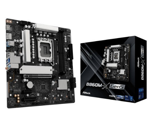 Asrock B860M-X Gen5 Intel B860 LGA 1851 (Socket V1) micro ATX