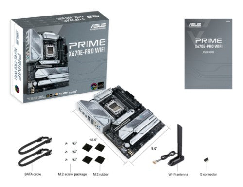 ASUS PRIME X670E-PRO WIFI AMD X670 Socket AM5 ATX