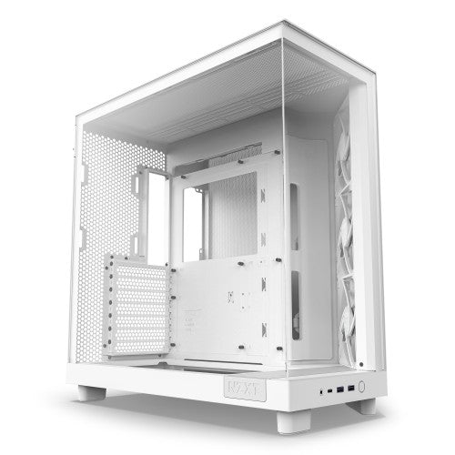 NZXT H6 Flow Midi Tower White