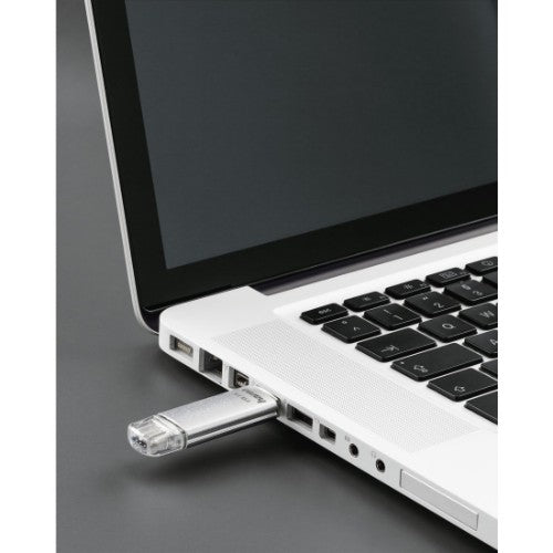 Hama C-Laeta USB flash drive 256 GB USB Type-A / USB Type-C 3.2 Gen 1 (3.1 Gen 1) Silver