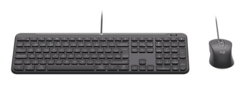Logitech Signature Slim Combo MK620 For Business keyboard Mouse included Home/Office USB QWERTZ German Graphite