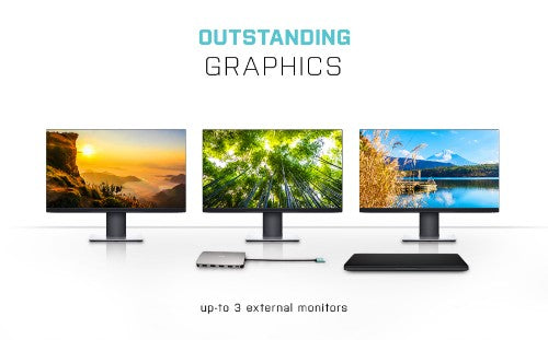 i-tec Metal USB-C Nano 3x Display Docking Station + Power Delivery 100 W