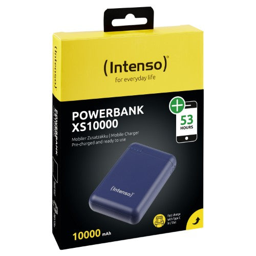 Intenso XS10000 Lithium Polymer (LiPo) 10000 mAh Blue
