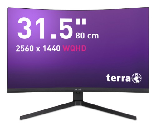 TERRA 3285W computer monitor 80 cm (31.5") 2560 x 1440 pixels Wide Quad HD LCD Black