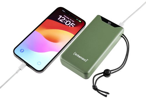 Intenso 7332057 power bank Lithium Polymer (LiPo) 20000 mAh Green