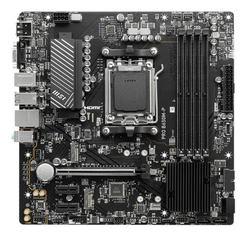 MSI PRO B650M-P motherboard AMD B650 Socket AM5 micro ATX
