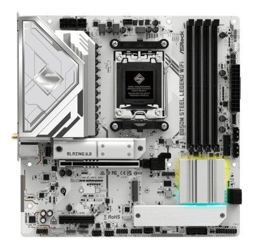 Asrock B850M Steel Legend WiFi AMD B850 Socket AM5 micro ATX