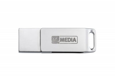 MyMedia MyDual USB 3.2 Gen 1 USB flash drive 128 GB USB Type-A / USB Type-C 3.2 Gen 1 (3.1 Gen 1) Silver