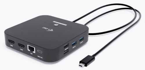 i-tec USB-C Dual HDMI Docking Station with Power Delivery 100 W