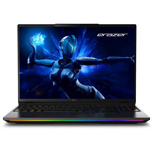 ERAZER Beast 16 X1 Ultimate (MD 62733) Intel Core Ultra 9 275HX Laptop 40.6 cm (16") Quad HD+ 32 GB DDR5-SDRAM 2 TB SSD NVIDIA GeForce RTX 5080 Wi-Fi 6E (802.11ax) Windows 11 Home Black