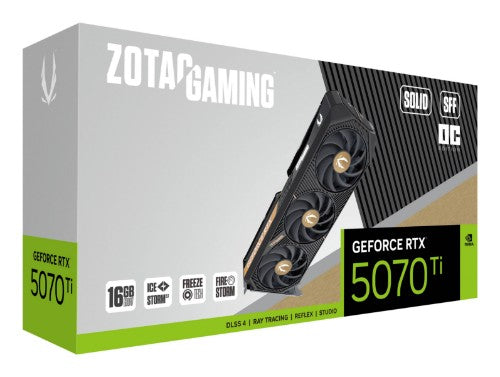 Zotac GAMING GeForce RTX 5070 Ti SOLID SFF OC NVIDIA 16 GB GDDR7