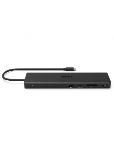 Port Designs 901906-W notebook dock/port replicator Wired USB 3.2 Gen 2 (3.1 Gen 2) Type-C Black
