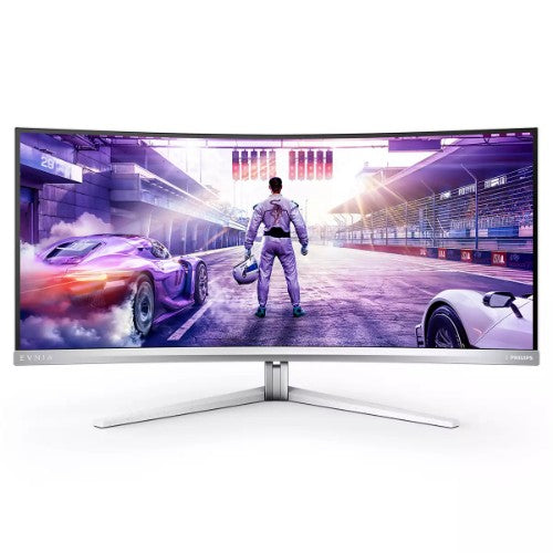 Philips 34M2C8600P computer monitor 86.4 cm (34") 3440 x 1440 pixels UltraWide Quad HD OLED White
