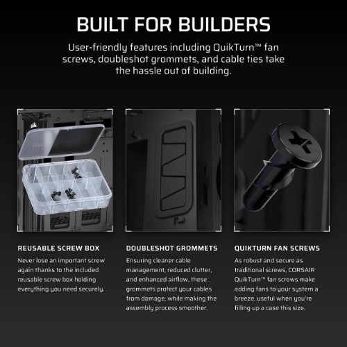 Corsair iCUE LINK 5000T LX RGB Midi Tower Black