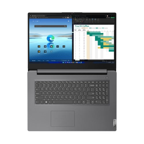 Lenovo V17 G4 IRU Intel® Core™ i5 i5-13420H Laptop 43.9 cm (17.3") Full HD 16 GB DDR4-SDRAM 512 GB SSD Wi-Fi 6 (802.11ax) Windows 11 Home German Grey